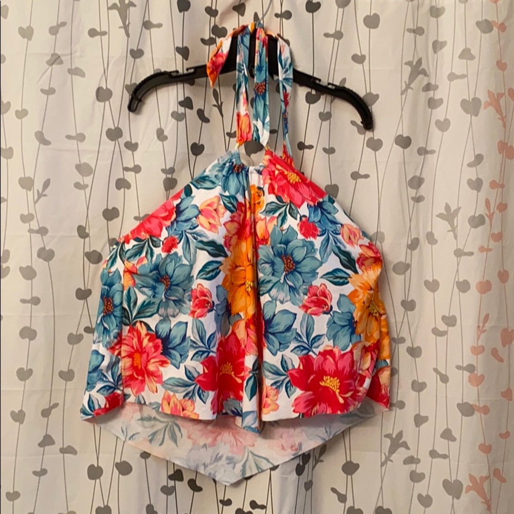 Padded Floral Tankini